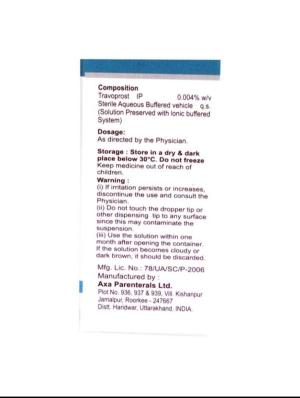 TRAVOTRY EYE DROPS